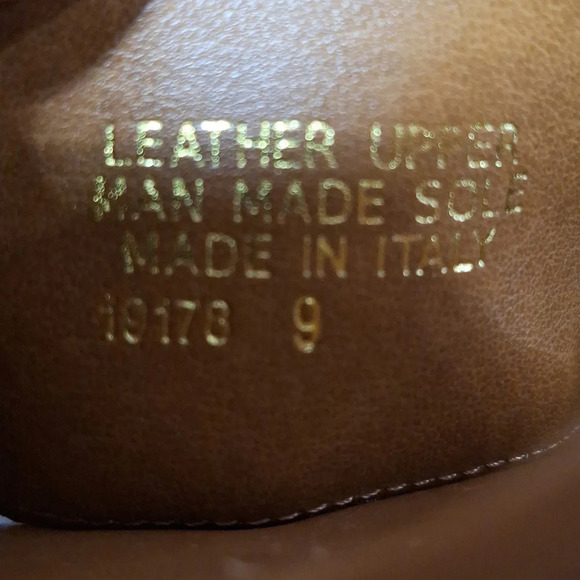 Sophia Milano NEW Made In Italy Bohemian Coquette Platform Chunky Y2K Heels Sz.9 - Picture 12 of 12